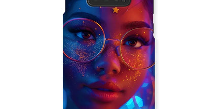 Black Girl Magic Stardust Cosmic Vibe| Black Woman Magic Snap Phone Case by Prodigi