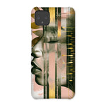 Echoes of Life: Afrocentric Meditation Peach and Gold Abstract Art Eclectic  Snap Phone Case