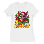 Reindeer Merry Christmas  Women's Favourite T-Shirt