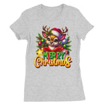 Reindeer Merry Christmas  Women's Favourite T-Shirt