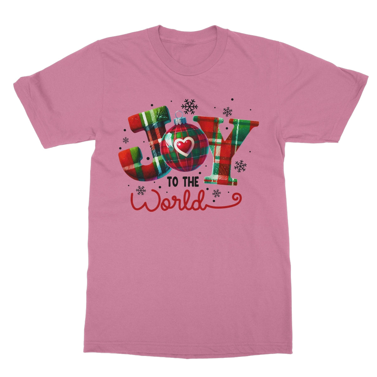 Joy To The World Christmas  Softstyle T-Shirt