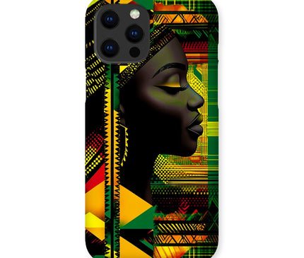 Red and Green Black Queen Fusion Snap Phone Case