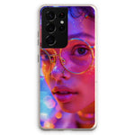 Woman Cosmic Radiance Dreamy Stardust  Eco Phone Case - D'Sare