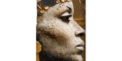 Afrocentric Golden Empress Snap Phone Case by Prodigi