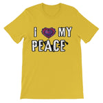 I Love My Peace Unisex Short Sleeve T-Shirt - D'Sare