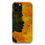 Golden Afrocentric Silhouette Eco Phone Case - D'Sare