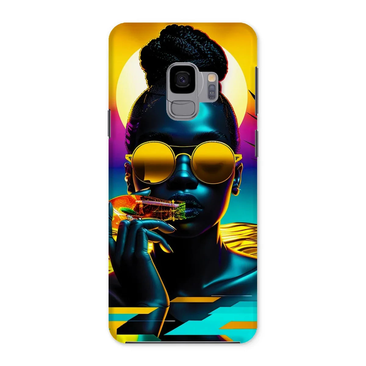 Tropical Sunset Dreams : Neon Vibes  Snap Phone Case - D'Sare