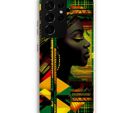 Red and Green Black Queen Fusion Eco Phone Case