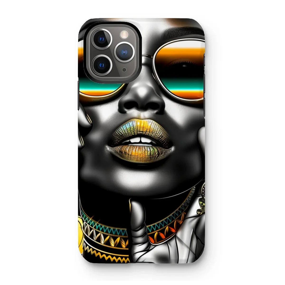 Vibrant Flow Girl Tough Phone Case - D'Sare