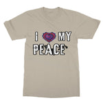 I Love My Peace Softstyle T-Shirt - D'Sare