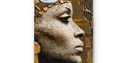 Afrocentric Golden Empress Tough Phone Case by Prodigi