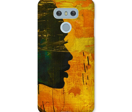 Golden Afrocentric Silhouette Snap Phone Case - D'Sare