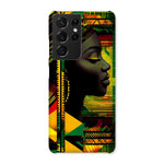 Abstract Red and Green Black Queen Fusion Snap Phone Case