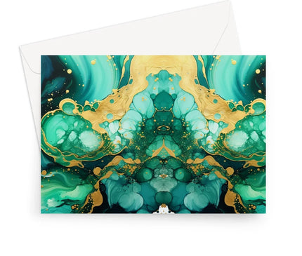 Greengoldale Greeting Card - D'Sare