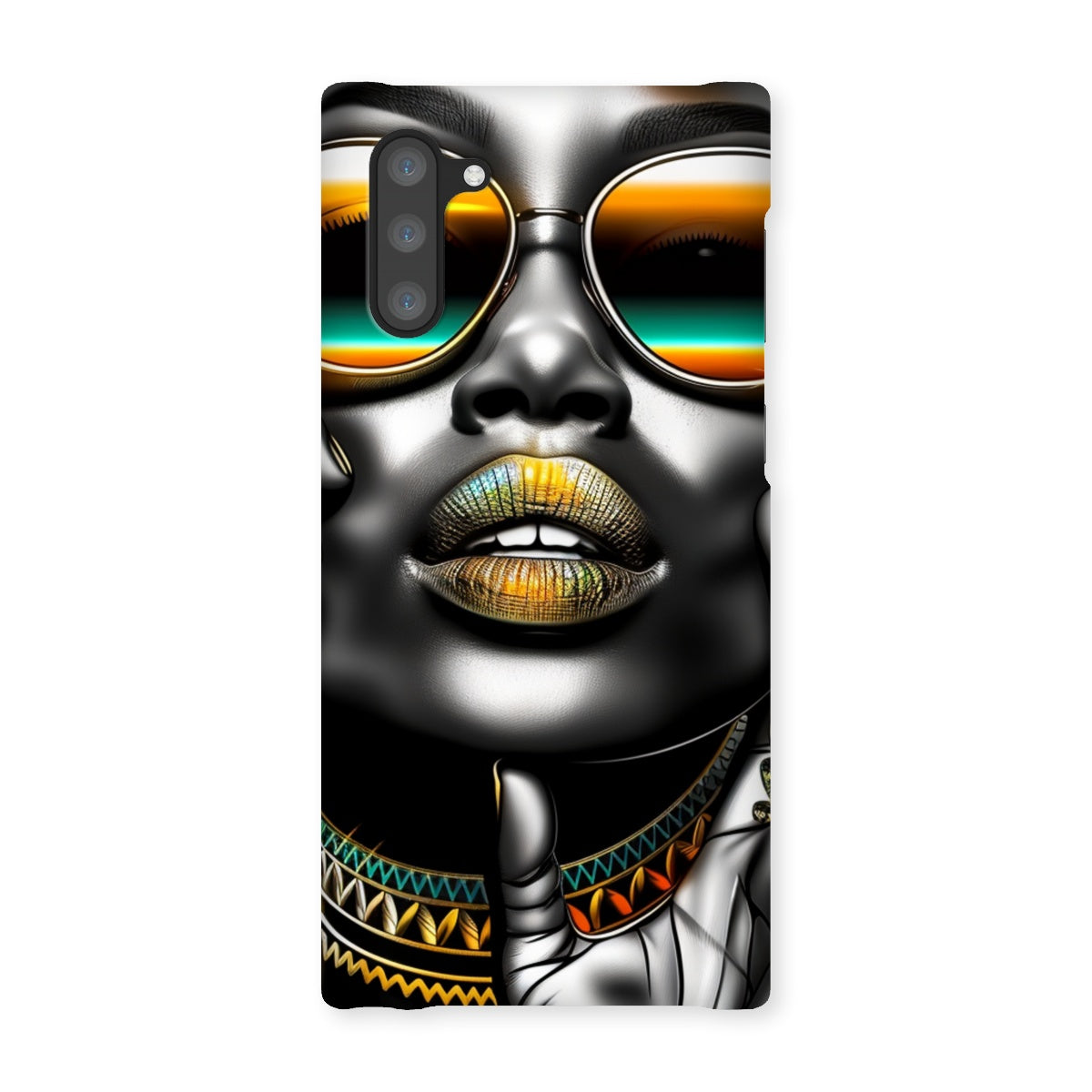 Vibrant Flow Girl Snap Phone Case - D'Sare