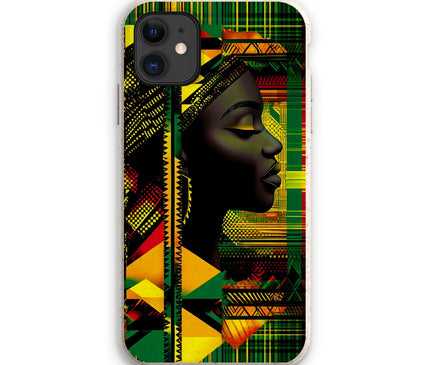 Red and Green Black Queen Fusion Eco Phone Case