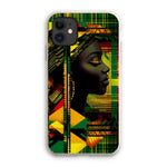 Abstract Red and Green Black Queen Fusion Eco Phone Case