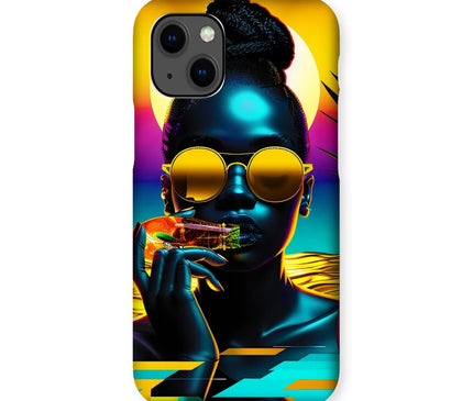 Tropical Sunset Dreams : Neon Vibes  Snap Phone Case - D'Sare