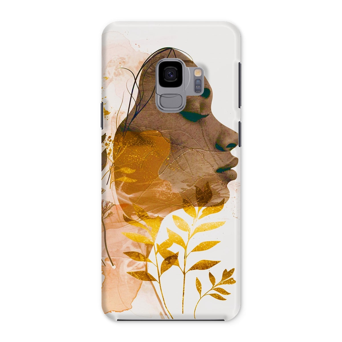 Golden Harmony Silhouette 06 Snap Phone Case - D'Sare