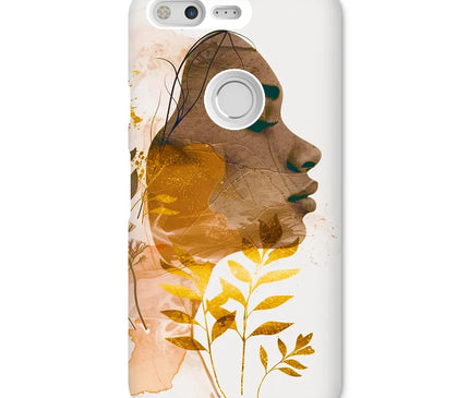 Golden Harmony Silhouette 06 Snap Phone Case - D'Sare