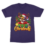 Reindeer Merry Christmas  Softstyle T-Shirt