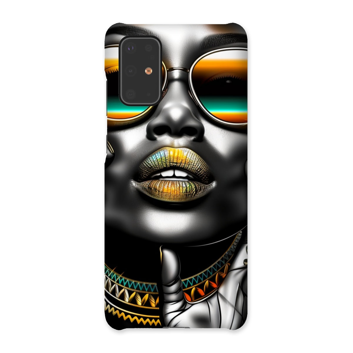 Vibrant Flow Girl Snap Phone Case - D'Sare