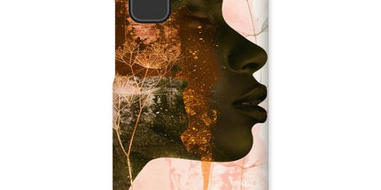 Golden Silence Serene Echoes Snap Phone Case by Prodigi