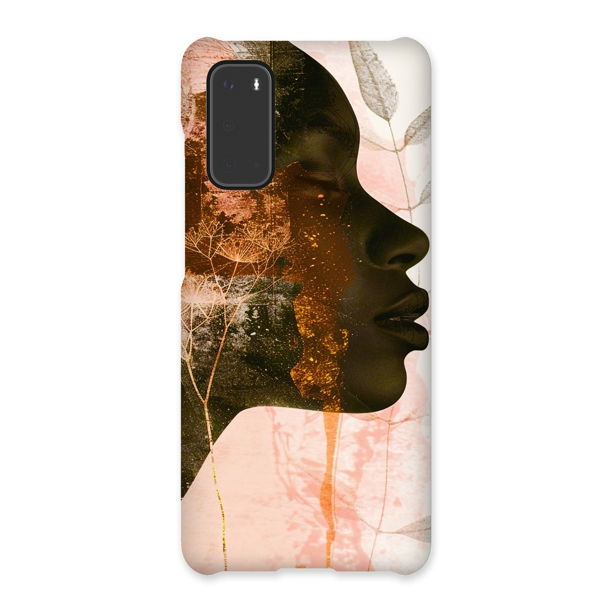 Golden Silence Serene Echoes 06 Snap Phone Case - D'Sare