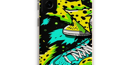 Electric Kicks Art: Urban Pop Art Explosion, Graffiti Eco Phone Case by Prodigi