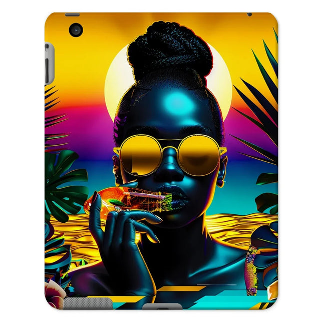 Tropical Sunset Dreams : Neon Vibes  Tablet Cases - D'Sare