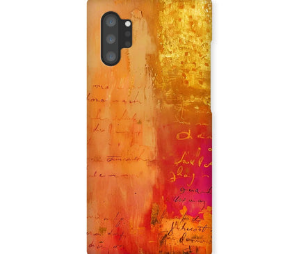 Warm Amber Seranade Snap Phone Case Eclectic Art - D'Sare