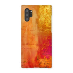 Warm Amber Seranade Snap Phone Case Eclectic Art - D'Sare