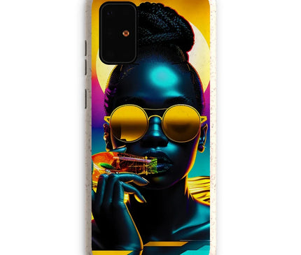 Tropical Sunset Dreams : Neon Vibes  Eco Phone Case - D'Sare