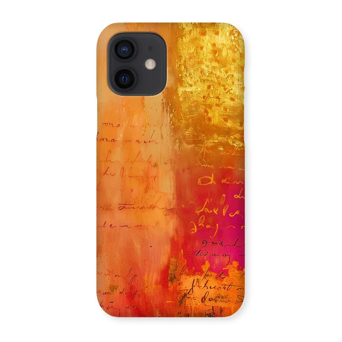 Warm Amber Seranade Snap Phone Case Eclectic Art - D'Sare