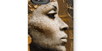 Afrocentric Golden Empress Tough Phone Case by Prodigi