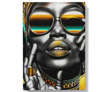 Vibrant Flow Girl Hardback Journal - D'Sare