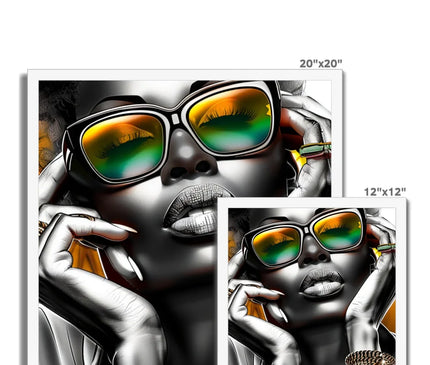 Self Peace Budget Framed Poster - D'Sare