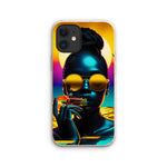 Tropical Sunset Dreams : Neon Vibes  Eco Phone Case - D'Sare