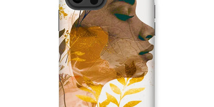 Golden Harmony Silhouette Tough Phone Case by Prodigi