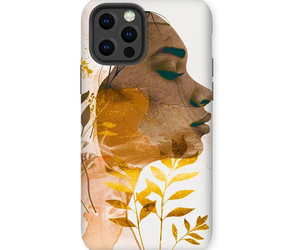 Golden Harmony Silhouette  Tough Phone Case - D'Sare