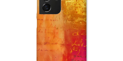 Warm Amber Seranade Snap Phone Case by Prodigi