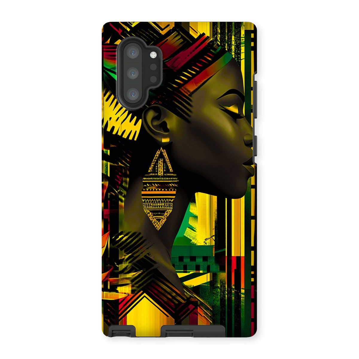 African Print Empress  Tough Phone Case - D'Sare