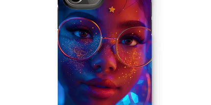 Black Girl Magic Stardust Cosmic Vibe| Black Woman Magic Tough Phone Case by Prodigi