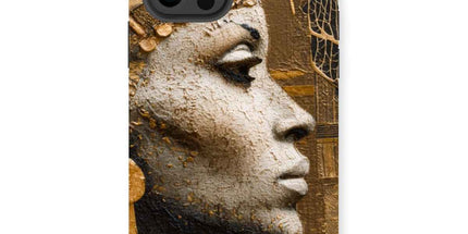 Afrocentric Golden Empress Tough Phone Case by Prodigi