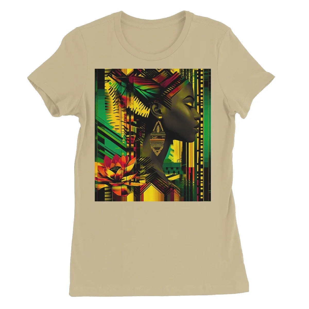 African Print Empress  Women's Favourite T-Shirt