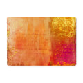 Warm Amber Seranade Placemat Eclectic Art by Prodigi