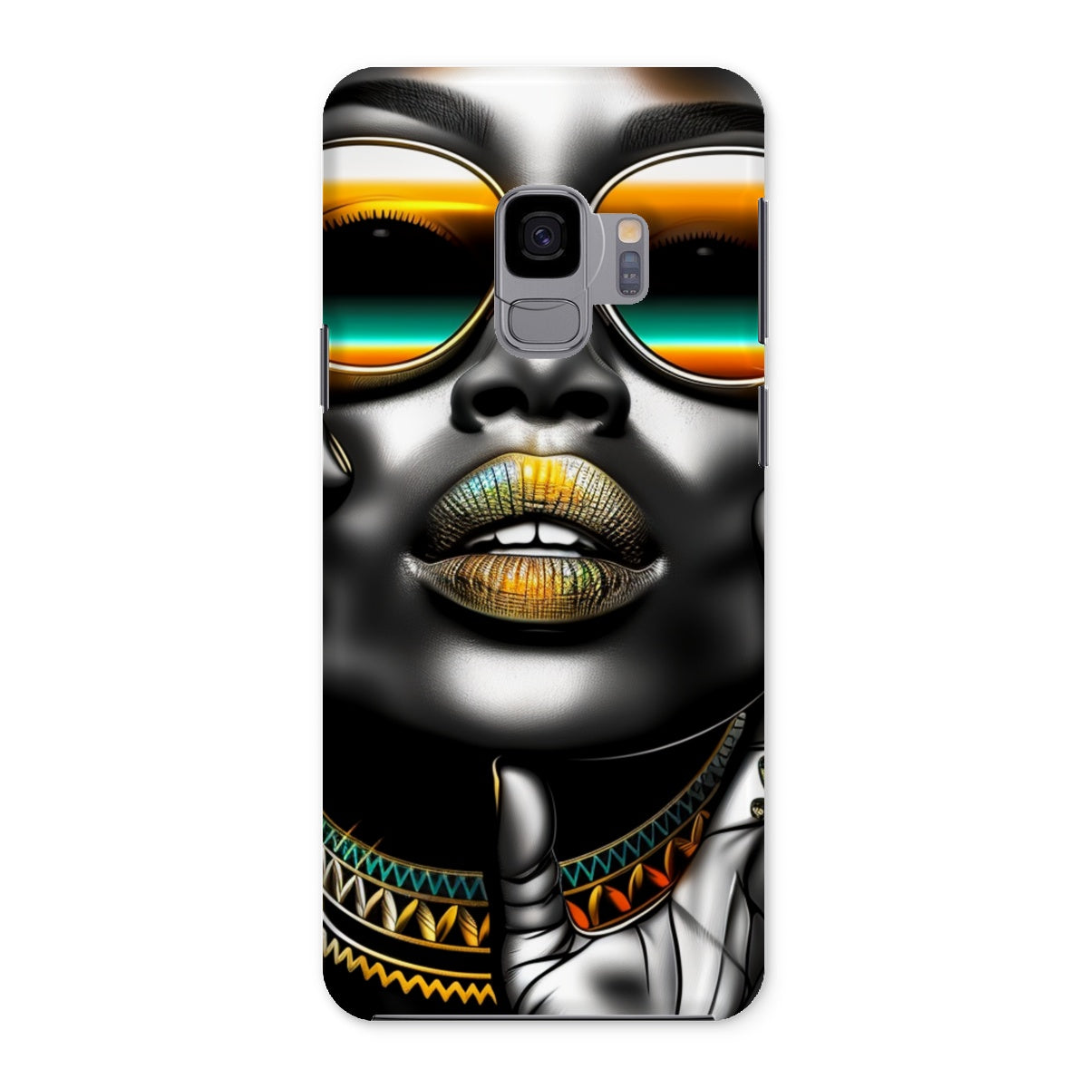 Vibrant Flow Girl Snap Phone Case - D'Sare