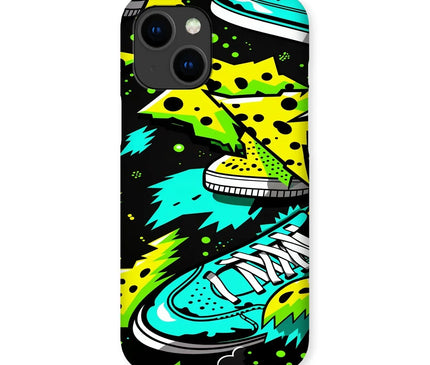 Electric Kicks Art: Urban Pop Art Explosion, Graffiti  Snap Phone Case - D'Sare