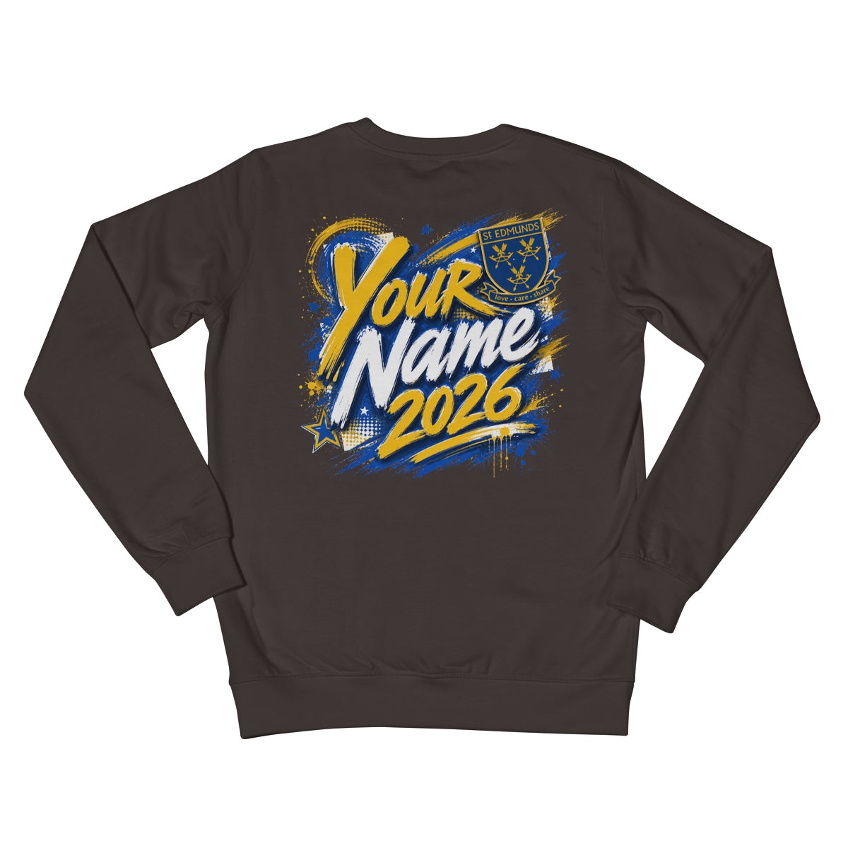 St Edmunds School Leavers 2026 Crew Neck Sweatshirt by Prodigi