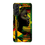 Abstract Red and Green Black Queen Fusion Snap Phone Case